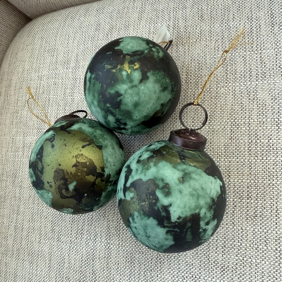 Restoration Hardware Ornaments (Set of 3) - Picture 3 of 5